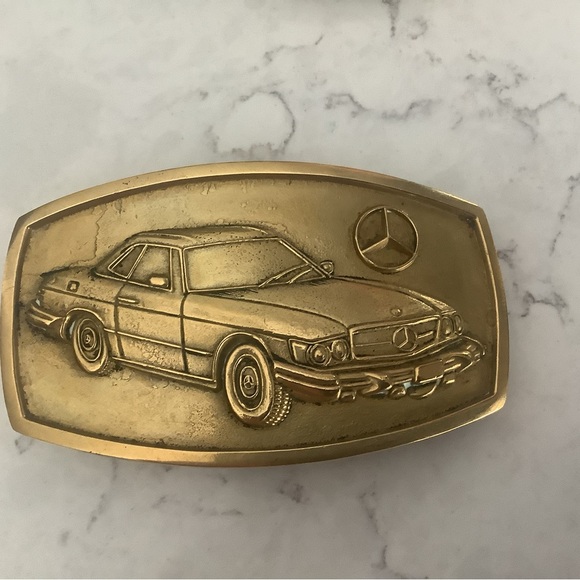 Rios of Mercedes Other - Mercedes’ Benz Brass Belt Buckle